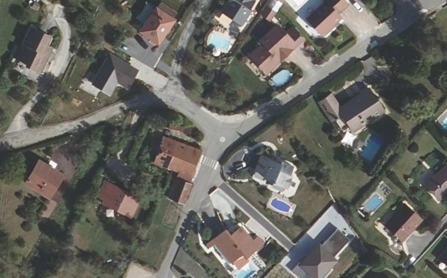 Vue aérienne du Mini-giratoire n°2269370702