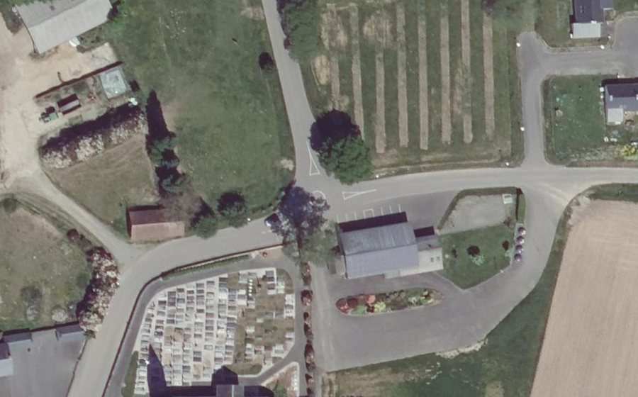 Vue aérienne du Mini-giratoire n°2272815501