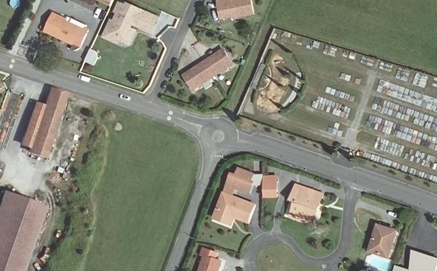Vue aérienne du Mini-giratoire n°2272816069