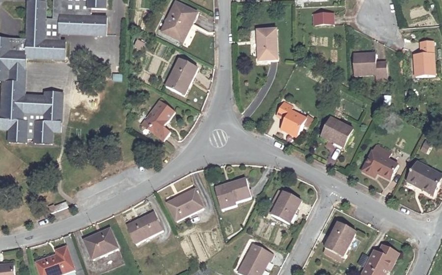 Vue aérienne du Mini-giratoire n°2272824266