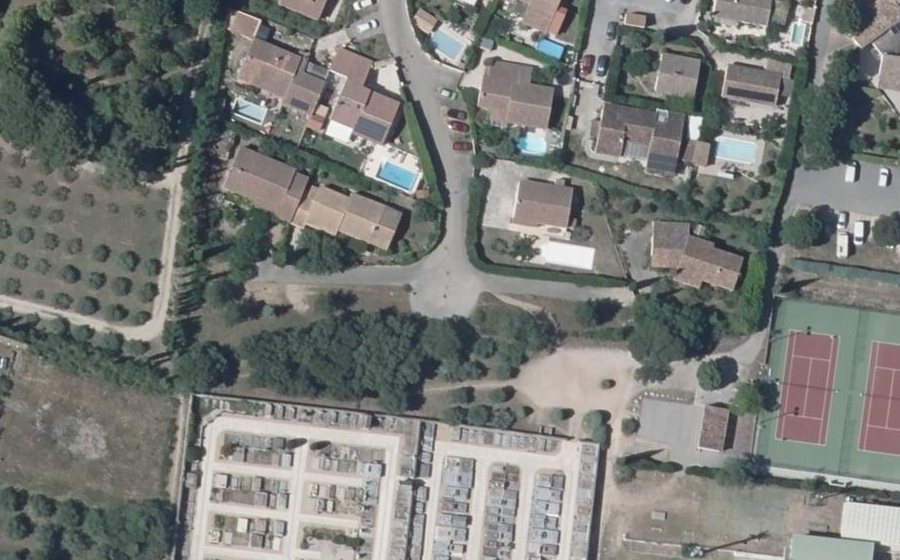 Vue aérienne du Mini-giratoire n°2273486589