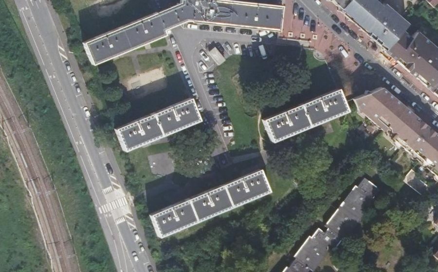 Vue aérienne du Mini-giratoire n°2278984468