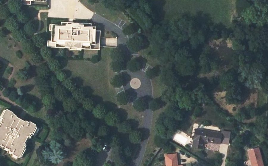 Vue aérienne du Mini-giratoire n°2279221076