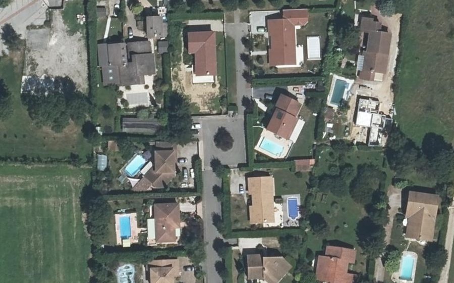 Vue aérienne du Mini-giratoire n°2279397956