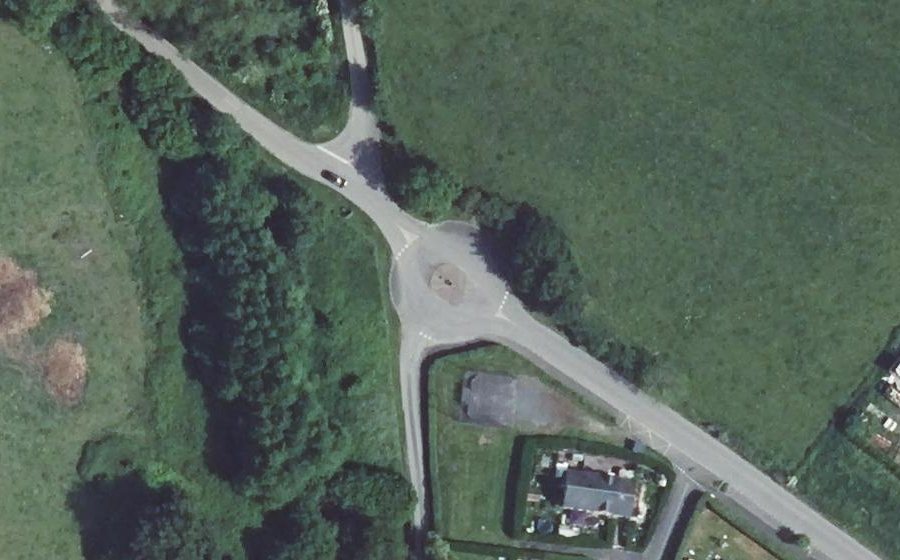 Vue aérienne du Mini-giratoire n°2286035713
