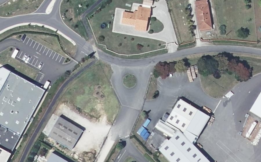 Vue aérienne du Mini-giratoire n°2293591895
