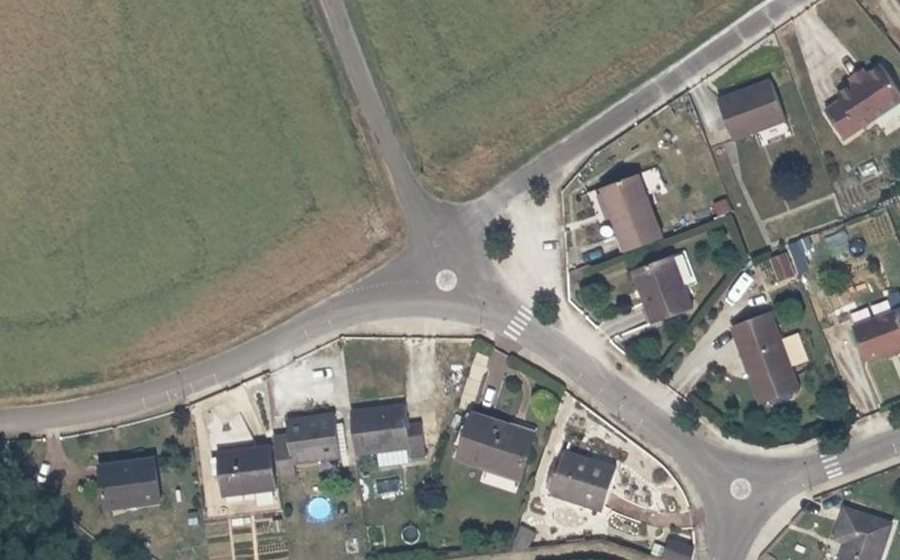 Vue aérienne du Mini-giratoire n°2295099921