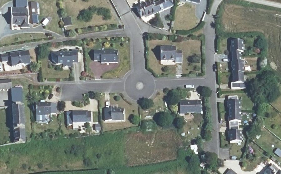 Vue aérienne du Mini-giratoire n°2299276240