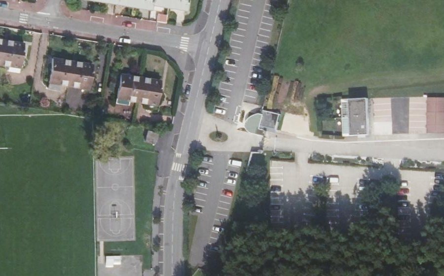 Vue aérienne du Mini-giratoire n°2301702834