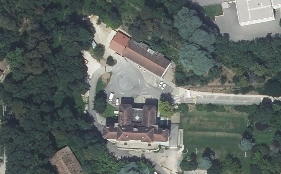 Vue aérienne du Mini-giratoire n°2302278842
