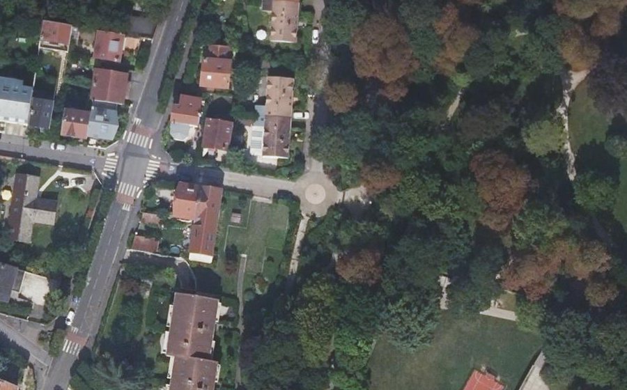 Vue aérienne du Mini-giratoire n°2302553984
