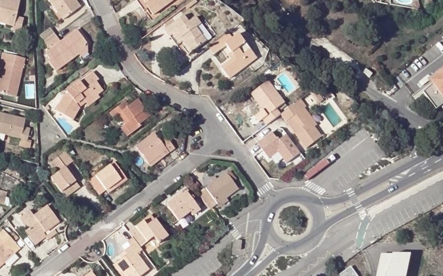 Vue aérienne du Mini-giratoire n°2311009799