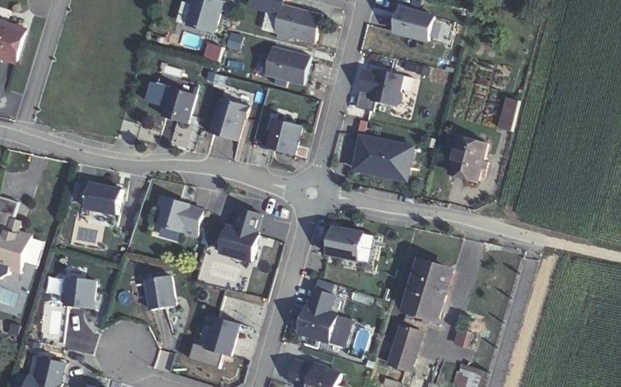 Vue aérienne du Mini-giratoire n°2311928305