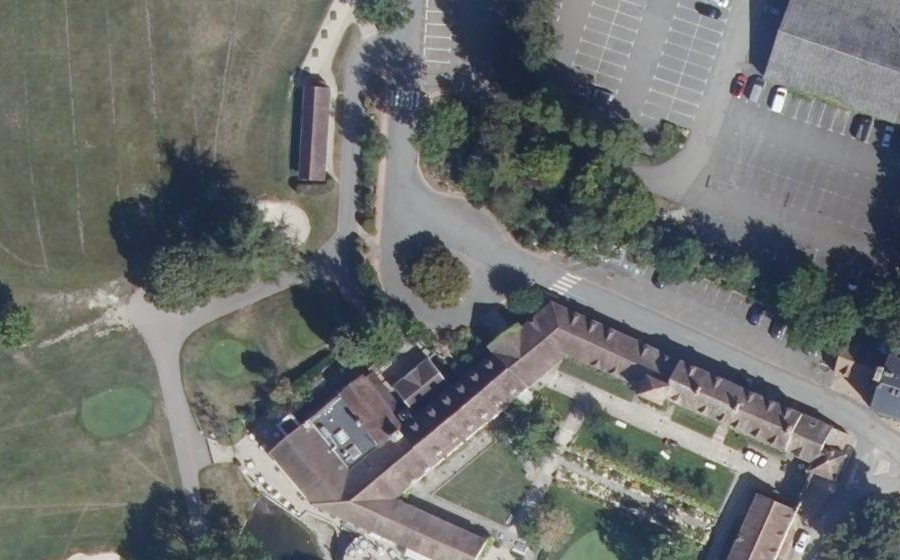 Vue aérienne du Mini-giratoire n°2317446155
