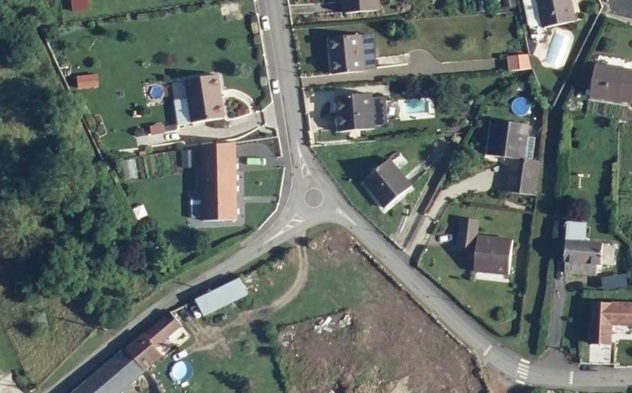 Vue aérienne du Mini-giratoire n°2321342729