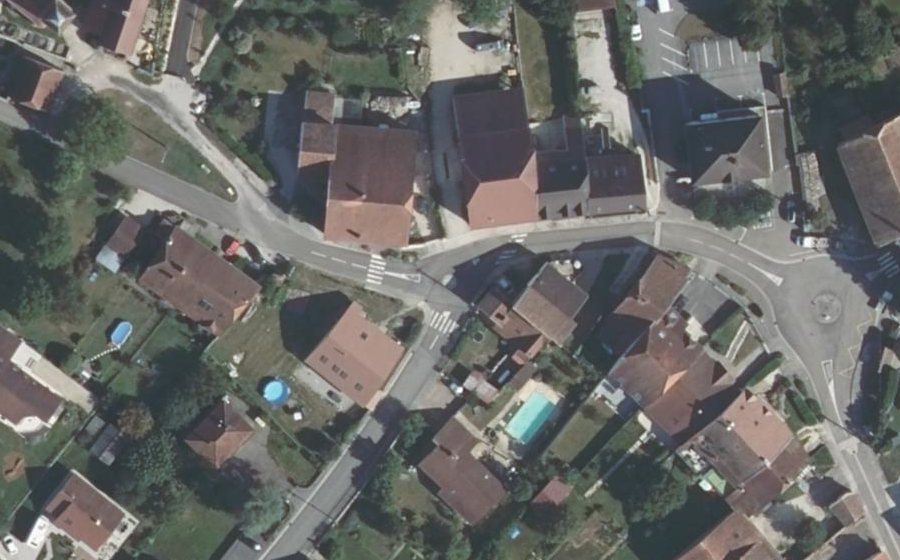 Vue aérienne du Mini-giratoire n°2331771511