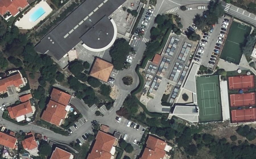 Vue aérienne du Mini-giratoire n°2339009036