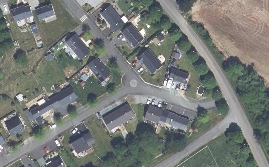 Vue aérienne du Mini-giratoire n°2340997576