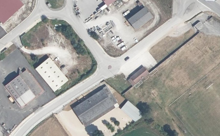 Vue aérienne du Mini-giratoire n°2341510746