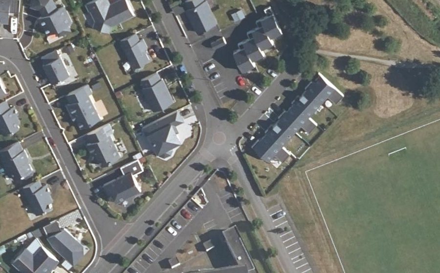 Vue aérienne du Mini-giratoire n°2344289366