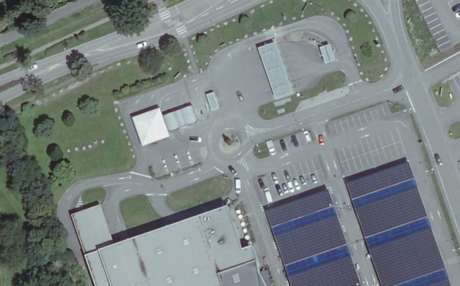 Vue aérienne du Mini-giratoire n°2351143603