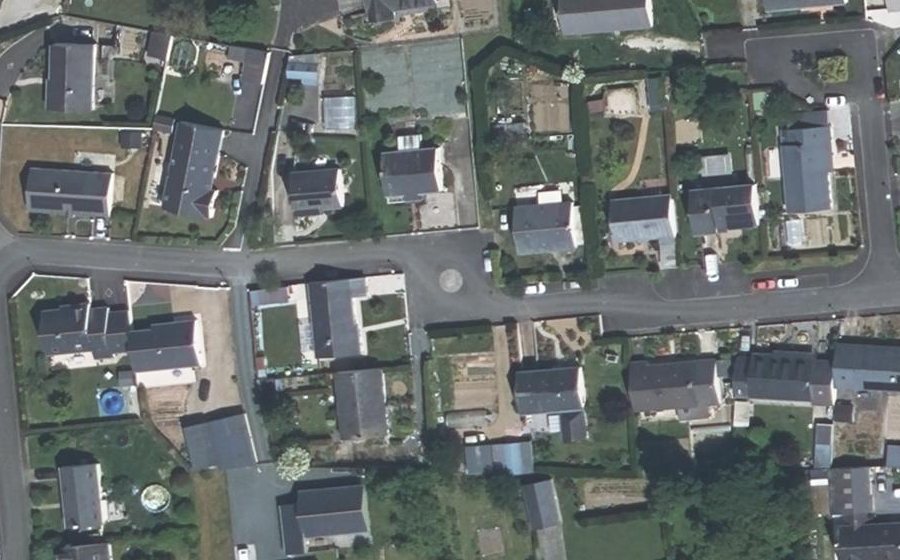 Vue aérienne du Mini-giratoire n°2355008259