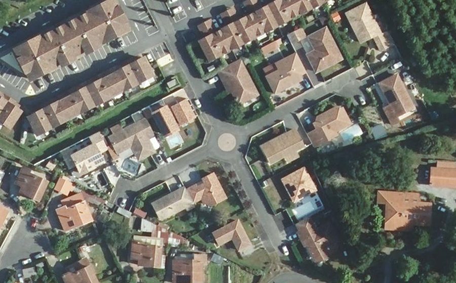 Vue aérienne du Mini-giratoire n°2367637681