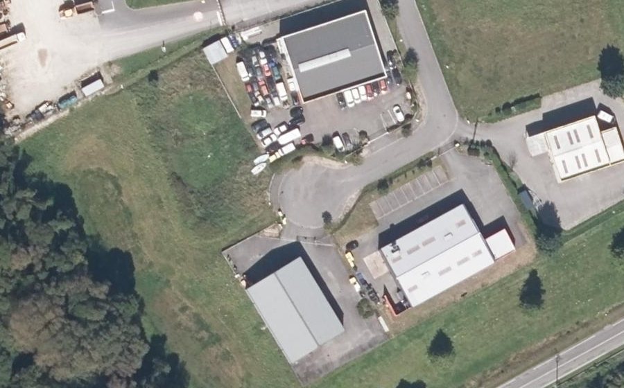 Vue aérienne du Mini-giratoire n°2368360651