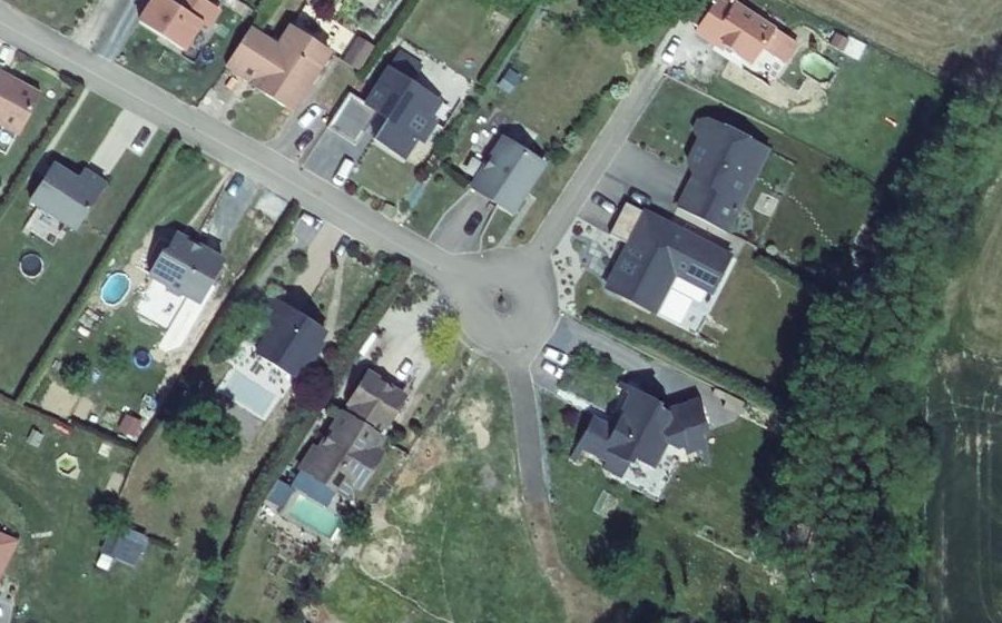 Vue aérienne du Mini-giratoire n°2373178672