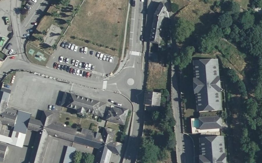 Vue aérienne du Mini-giratoire n°2373365016
