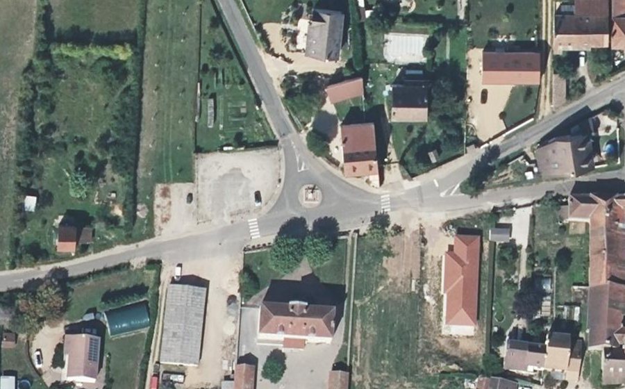 Vue aérienne du Mini-giratoire n°2375289455