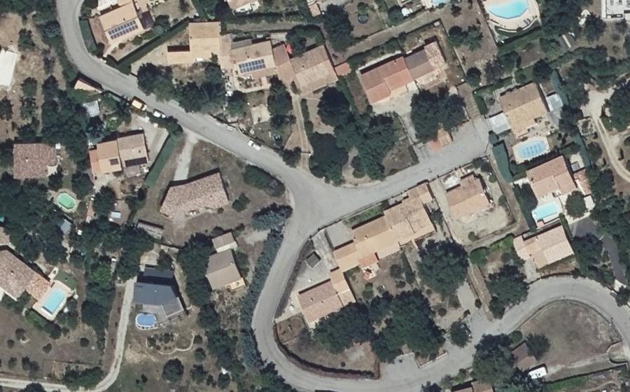 Vue aérienne du Mini-giratoire n°2376377708