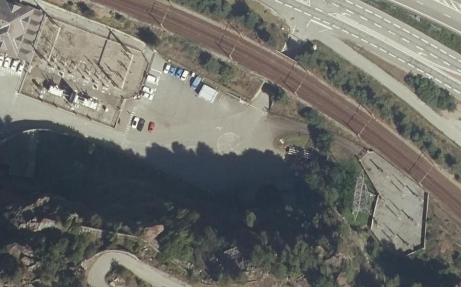 Vue aérienne du Mini-giratoire n°2376649881