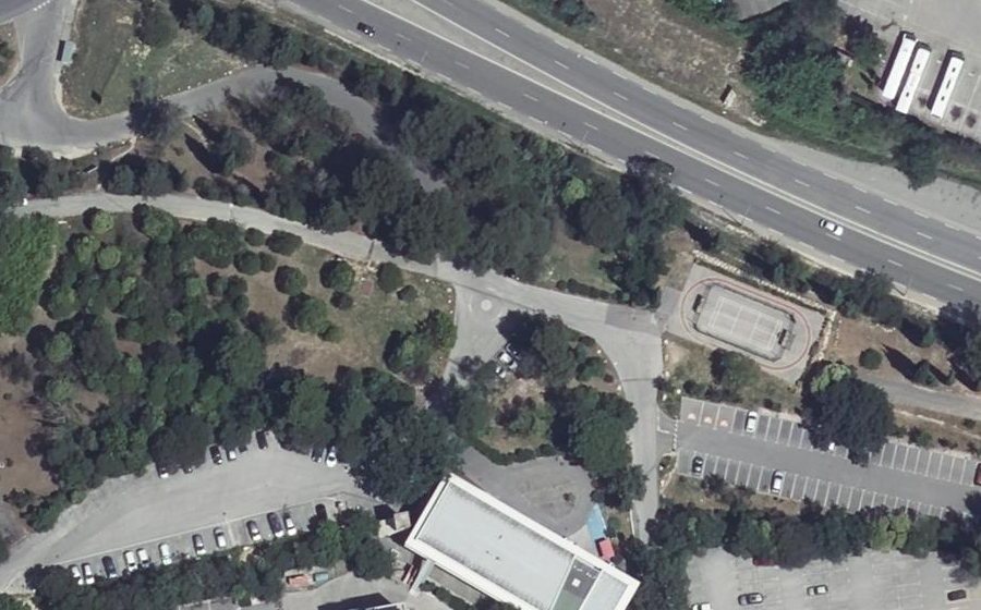 Vue aérienne du Mini-giratoire n°2376875229