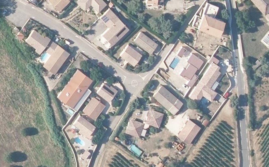 Vue aérienne du Mini-giratoire n°2377359088