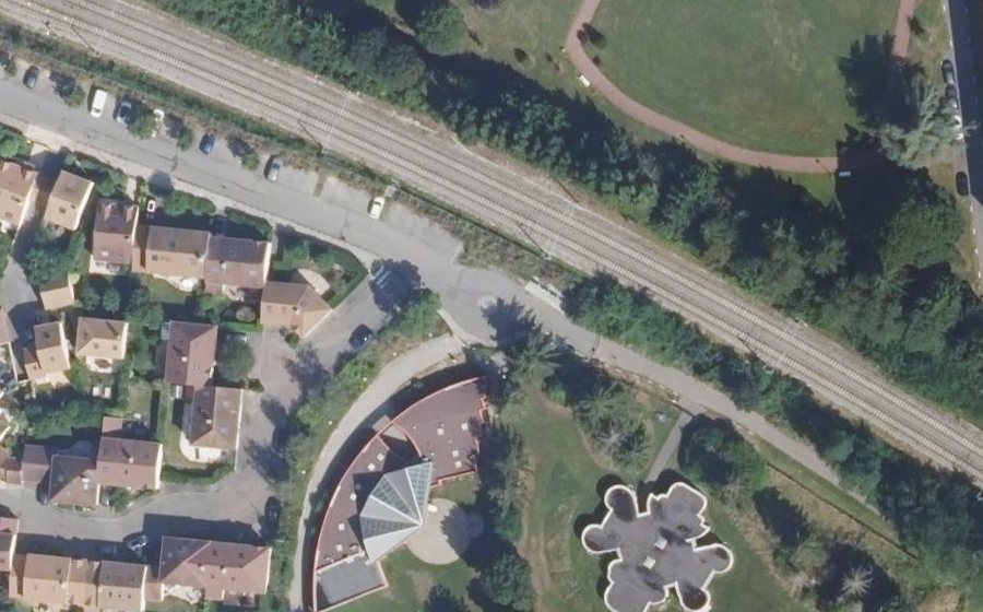 Vue aérienne du Mini-giratoire n°2383143980