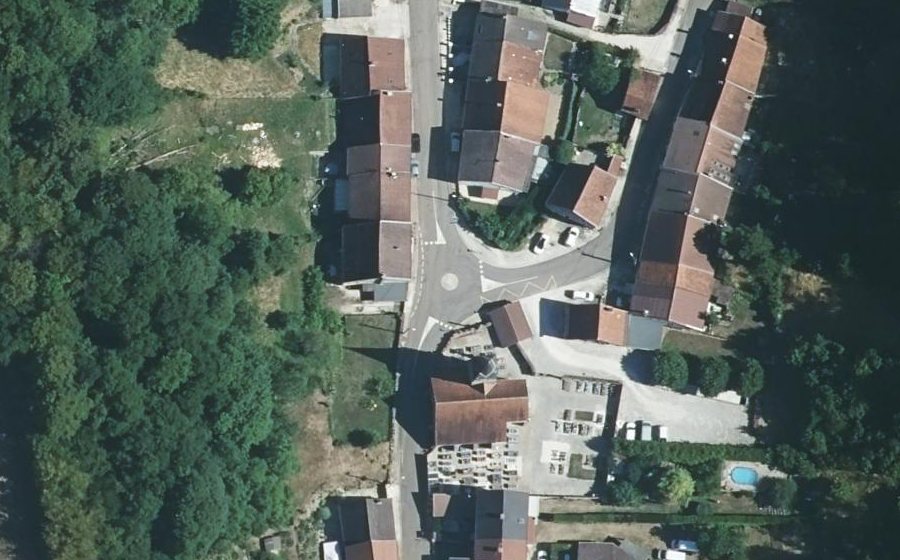 Vue aérienne du Mini-giratoire n°2385440353