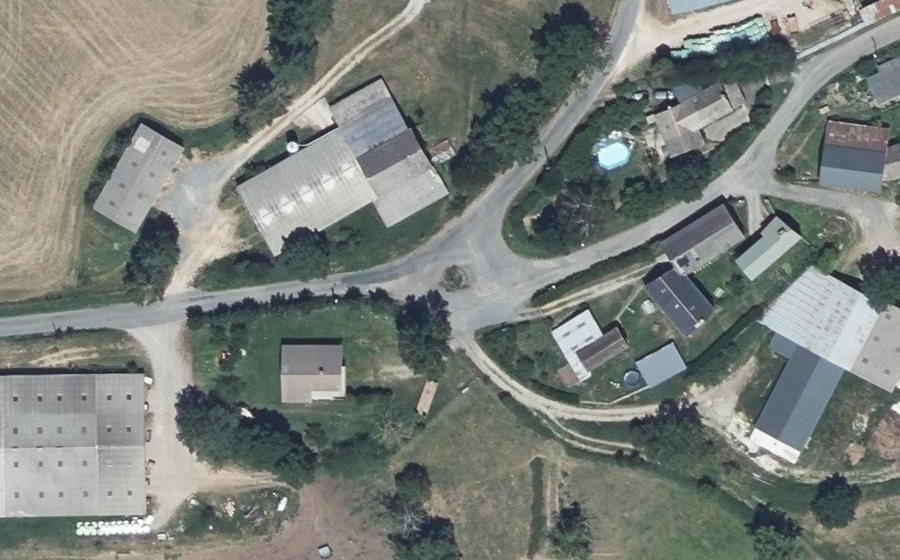 Vue aérienne du Mini-giratoire n°2392164420