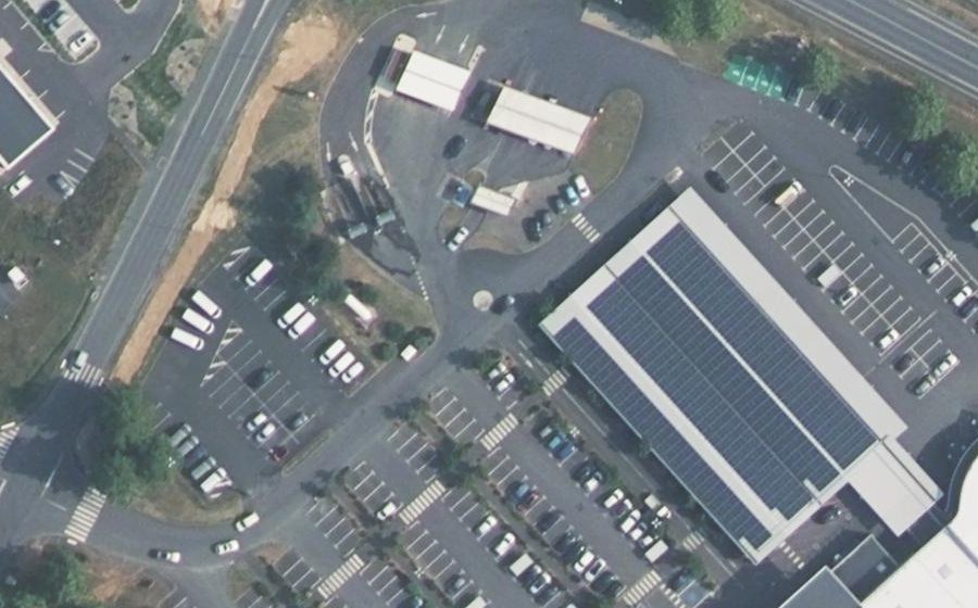 Vue aérienne du Mini-giratoire n°2399833607