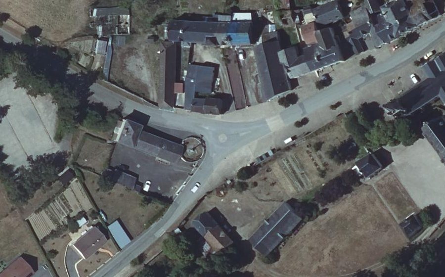 Vue aérienne du Mini-giratoire n°2401178685