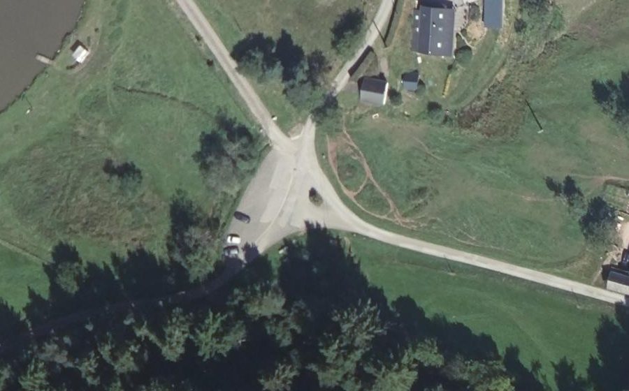 Vue aérienne du Mini-giratoire n°2408544567