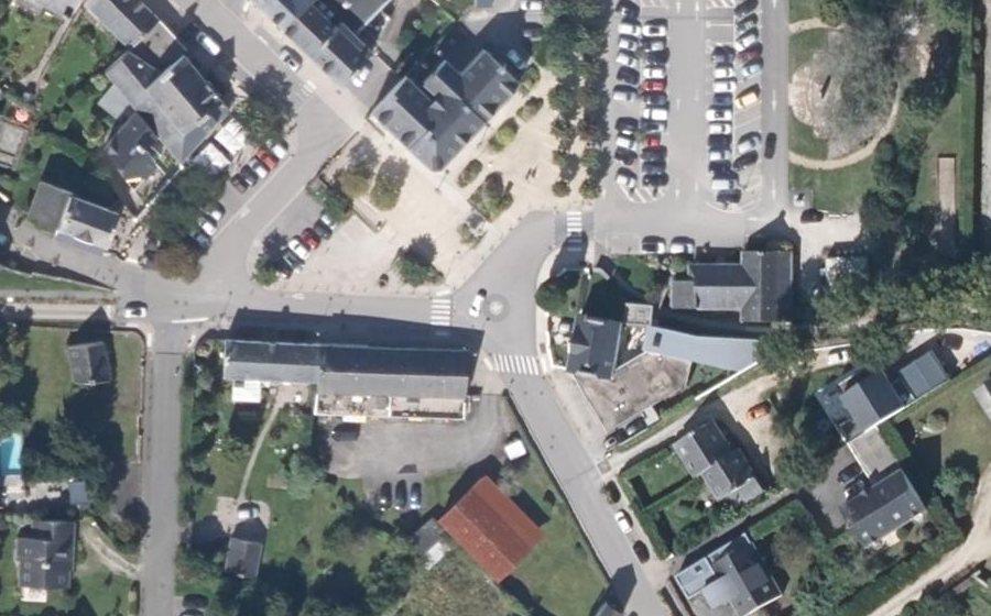 Vue aérienne du Mini-giratoire n°2410352692