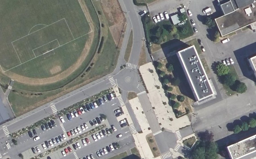 Vue aérienne du Mini-giratoire n°2411172130