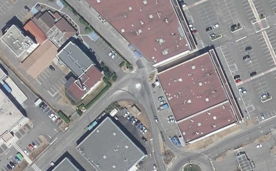 Vue aérienne du Mini-giratoire n°2411497481