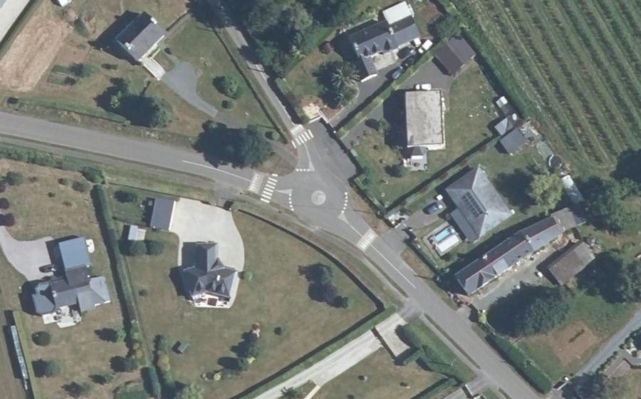 Vue aérienne du Mini-giratoire n°2420132310