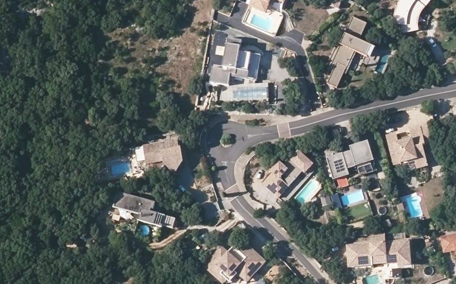 Vue aérienne du Mini-giratoire n°2420703816