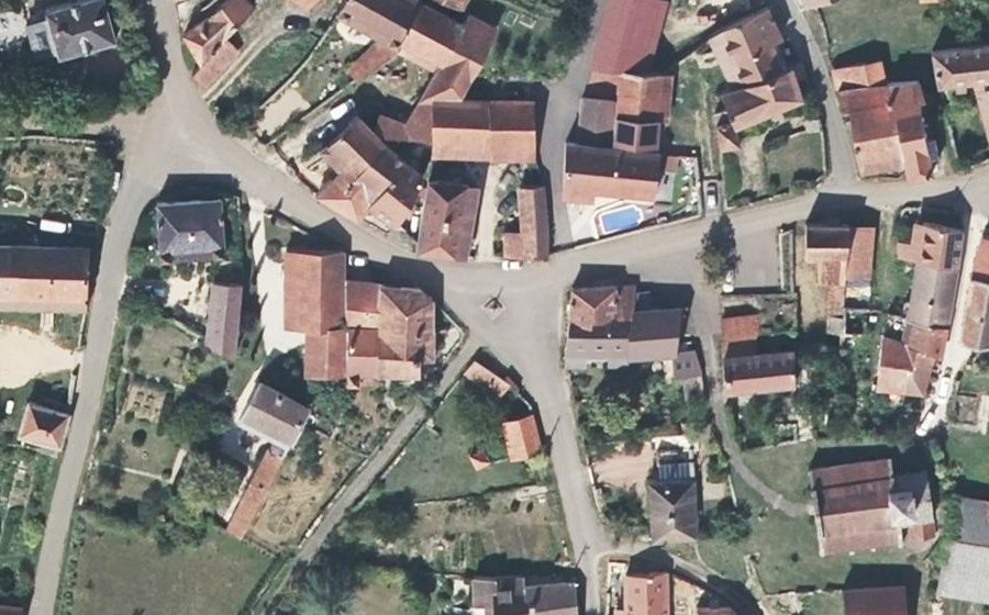 Vue aérienne du Mini-giratoire n°2423853695