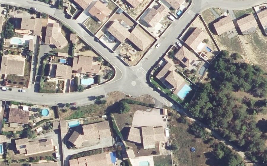 Vue aérienne du Mini-giratoire n°2423966170