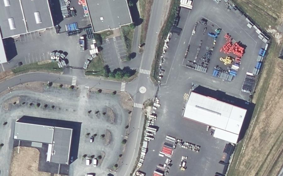 Vue aérienne du Mini-giratoire n°2426735397