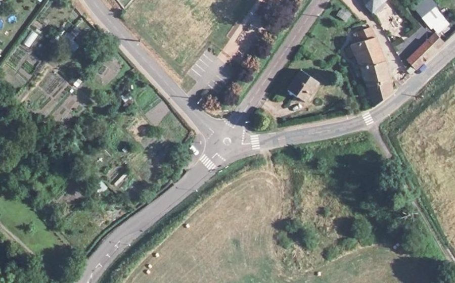 Vue aérienne du Mini-giratoire n°2427000919